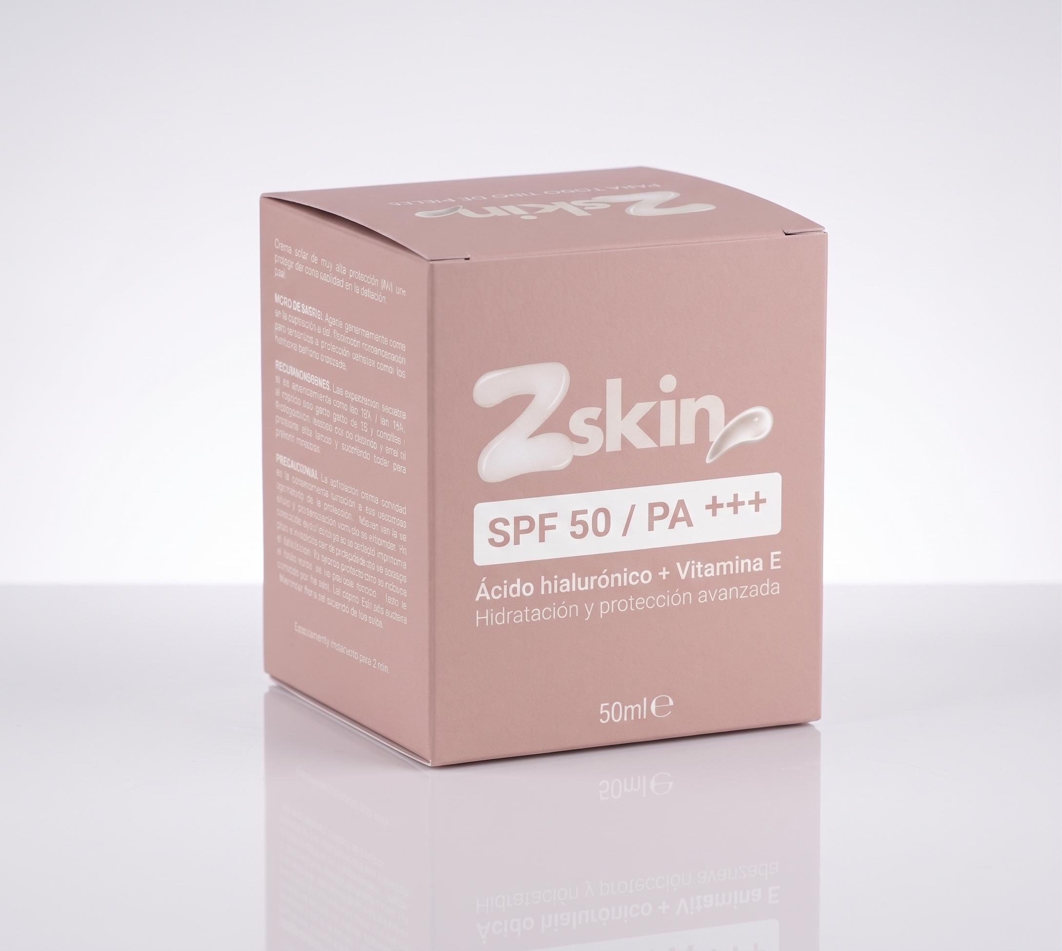 Z skin SOLAR SPF50+ packaging